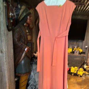 Calvin Klein Coral Midi Dress